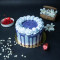 Blueberry Cake (1/2 Kg) (Eggless)