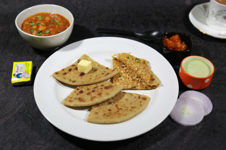 Aloo Gobi Paratha Meal