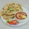 Paneer Naan-Aloo Paratha Meal