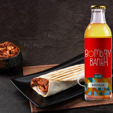 Cheese Chicken Wrap Masala Lemonade