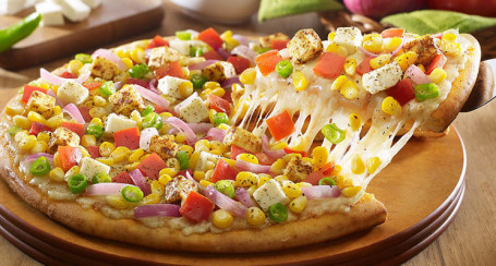 Golden Corn Paneer Cheese Pizza