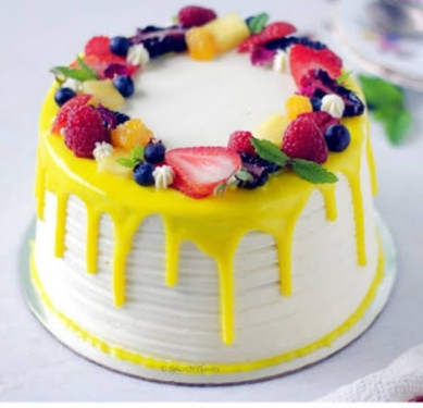 Mixed Fruit Fresh Cake Eggfree (450 Gms)