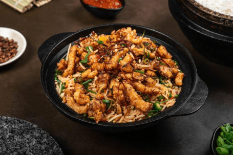 Schezwan Fried Rice Chicken [Serves 1-2] [No Msg]