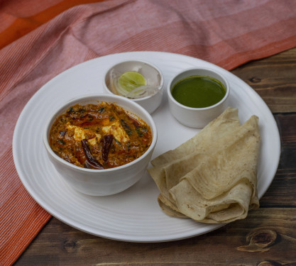 Half Kadhai Paneer 2 Rumali Roti