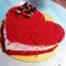 Torta A Forma Di Cuore Redvelvet