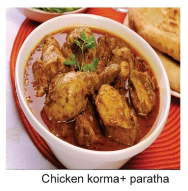 Chicken Korma (Quarter) Paratha