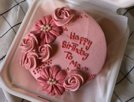 Torta Di Fiori Rosa