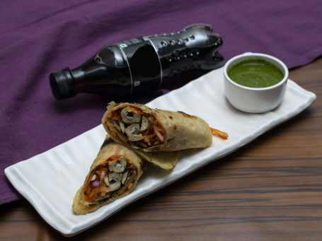 Veg Lemon Achary Roll With Cold Drink(300Ml)