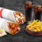 (Per 2 Persone) Involtini Di Salsiccia Bhuna Chicken Wraps Fries Meal