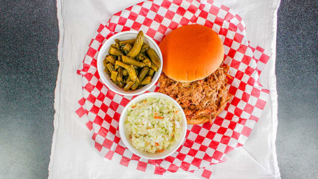 Bbq Pork Sandwich Plate