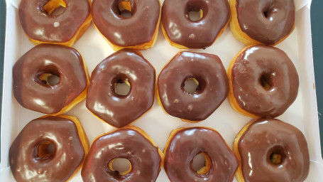 Dozen Chocolate Donuts