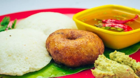 2 Idli 1 Vada 1 Upma Sambhar