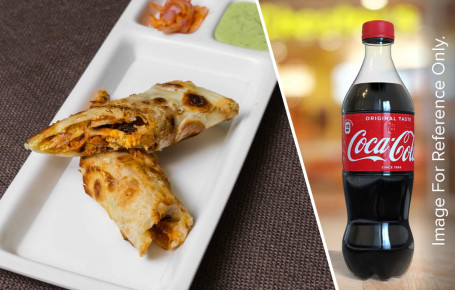 Butter Chicken Roll Coke 500 Ml Pet Bottle