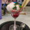 Rose Cherry Ice Cream Sundae