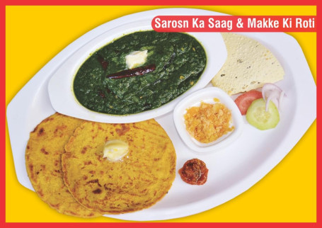 Sarso Ka Saag Aur Makki Ki Roti