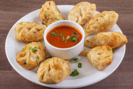 Paneer Fried Momos(Served With Mayo)