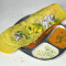 Green Butter Onion Masala Dosa