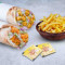 Chatpate Chole Masala Paneer Wraps With Free Fries