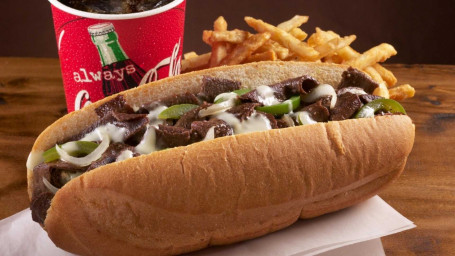 Philly Cheese Steak Sandwich Combo