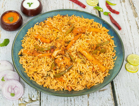 Veg Brown Rice Biryani (Serves 1)