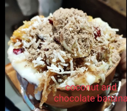 Coconut And Chocolate Banana