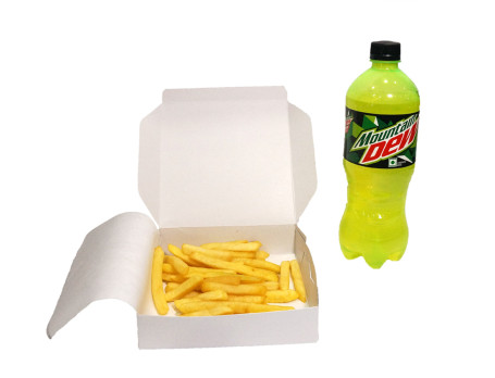 Mountain Dew (750Ml) With French Fries