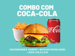 Combo Promozionale Lattina Originale Madero Coca Cola