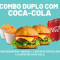 Combo Promocional Madero Duplo Coca Cola Lata Original