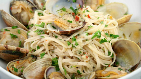 Mussels Clams Linguini