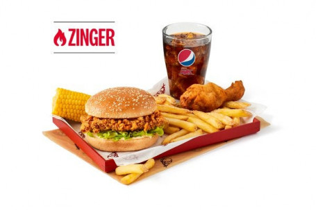 Zinger Box Pasto Con Pollo Al Pc