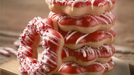 Peppermint Mochi Donut