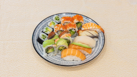 Bandejas De Sushi: Salm Oacute;N Pez Mantequilla Anguila Langostino