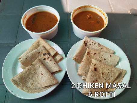 2 Chicken Masala Roti