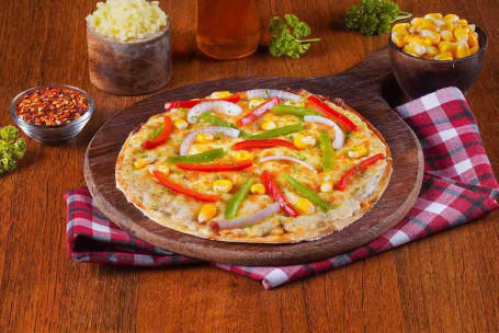 Pizza Delicata Con Verdure Di Mais (Crosta Sottile)