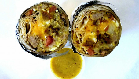 Burrito Per La Colazione Normale