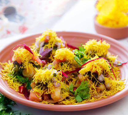 Cheese Sev Puri (10 Pcs)