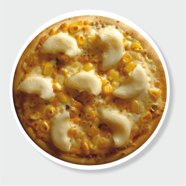 Mac And Corn Pizza