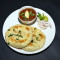 Chole Kulcha (2 Kulcha) (Served With Salad)