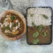 Chole Aloo Tikki With Rajma Chawal