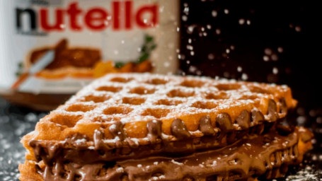 Nutella Golden Waffle