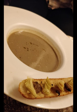 Mushroom And Artichoke Soup N