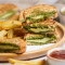 Indori Cheese Chutney Sandwich