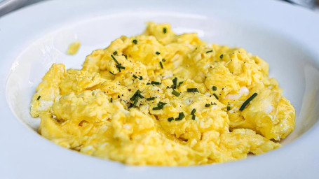 Organic Scrambled Eggs Salmon