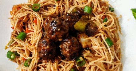 Veg Manchurian Crispy Noodles