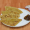 Paneer Paratha With Chatni