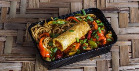 Chicken Sriracha Noodles