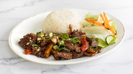 Beef Lemongrass With Rice