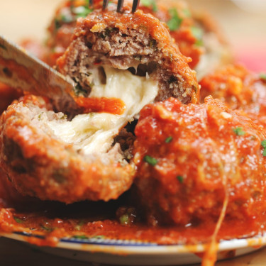 Meat Balls With Cheese [4Pcs]