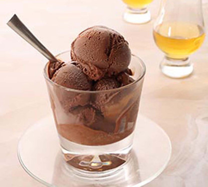 Chocolate Whisky Italian Gelato