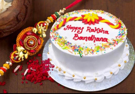 Happy Raksha Bandhan Cake